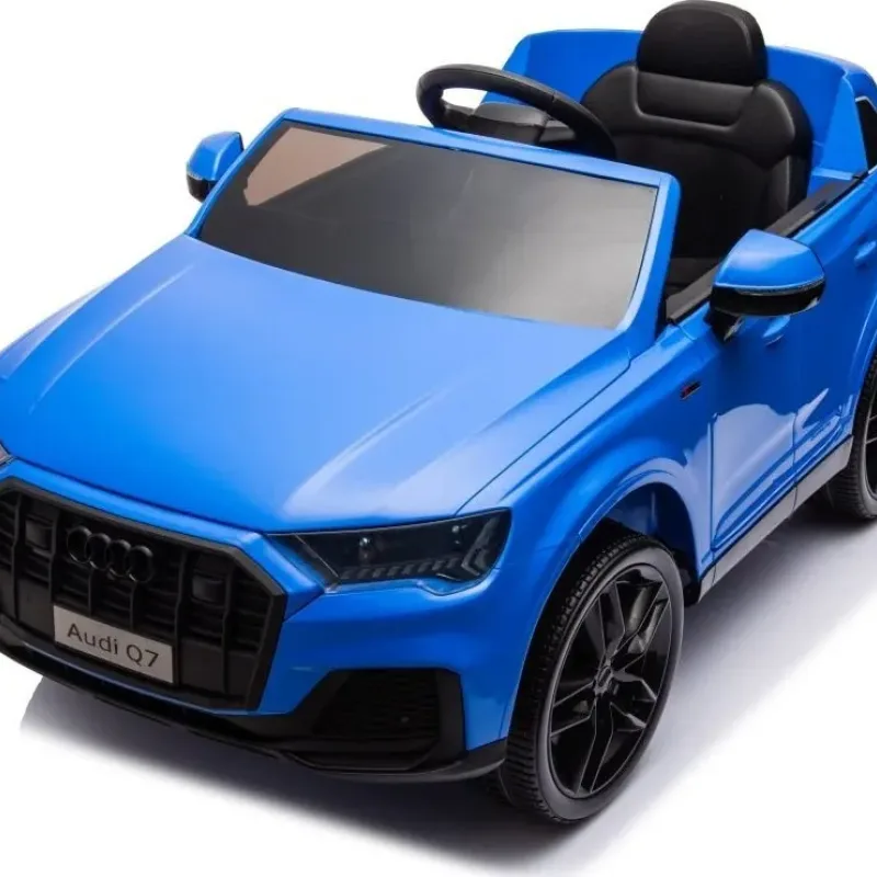 Дитяча акумуляторна машинка Audi Q7 NEW LIFT Синя Дитяча акумуляторна машинка Audi Q7 NEW LIFT Синя