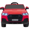 Дитяча акумуляторна машинка Audi Q7 NEW LIFT Червона