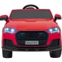 Дитяча акумуляторна машинка Audi Q7 NEW LIFT Червона
