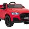 Дитяча акумуляторна машинка Audi Q7 NEW LIFT Червона