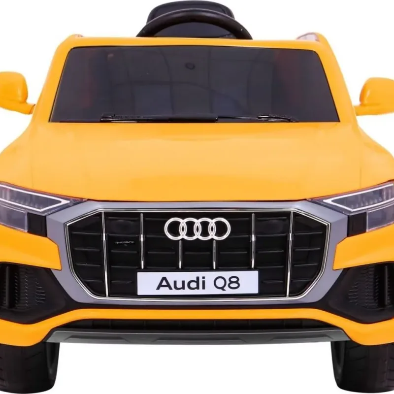 Дитяча акумуляторна машинка Audi Q8 Жовта