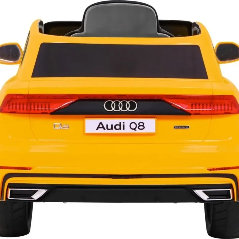 Дитяча акумуляторна машинка Audi Q8 Жовта Дитяча акумуляторна машинка Audi Q8 Жовта