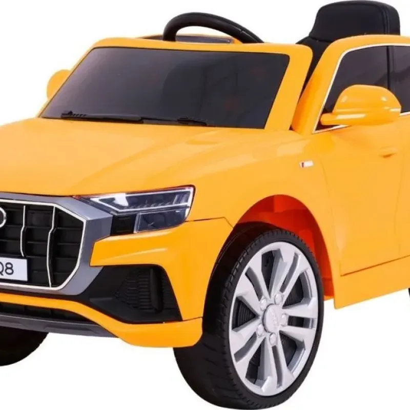 Дитяча акумуляторна машинка Audi Q8 Жовта Дитяча акумуляторна машинка Audi Q8 Жовта