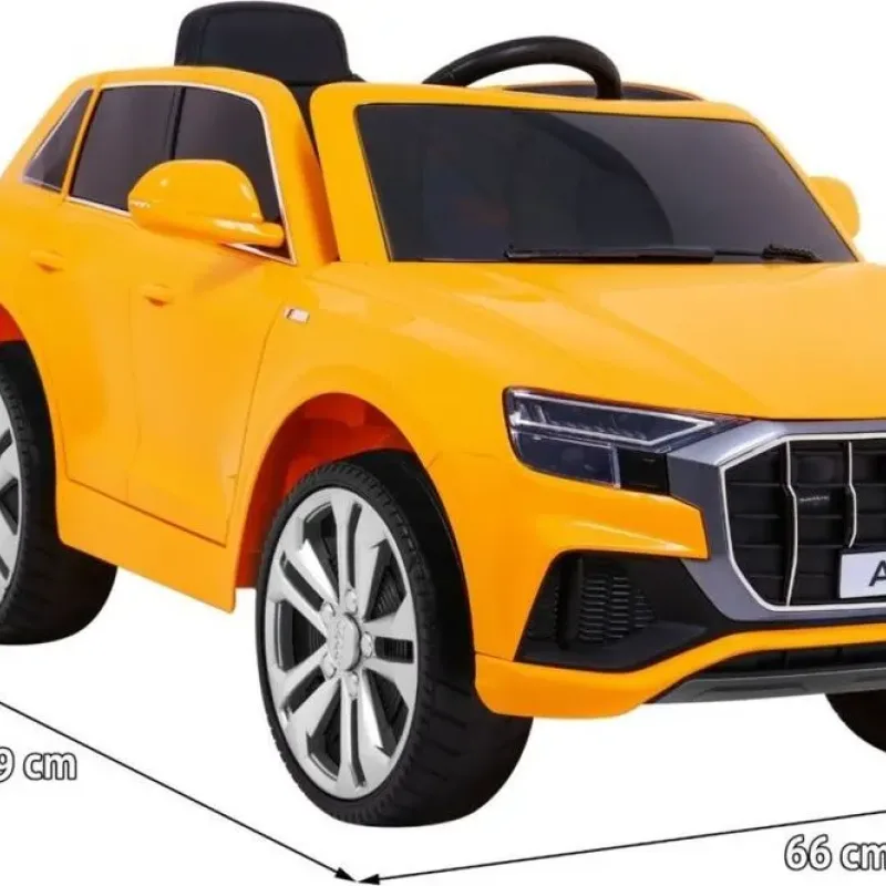 Дитяча акумуляторна машинка Audi Q8 Жовта Дитяча акумуляторна машинка Audi Q8 Жовта