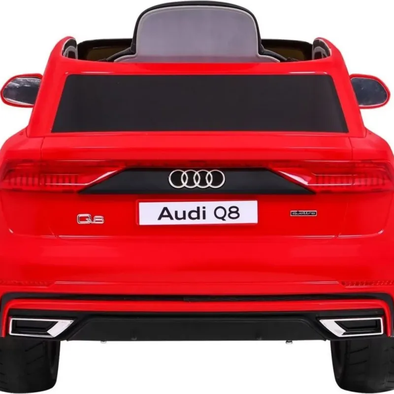 Дитяча акумуляторна машинка Audi Q8 Червона