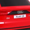 Дитяча акумуляторна машинка Audi Q8 Червона