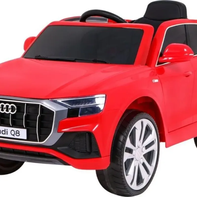 Дитяча акумуляторна машинка Audi Q8 Червона