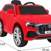 Дитяча акумуляторна машинка Audi Q8 Червона