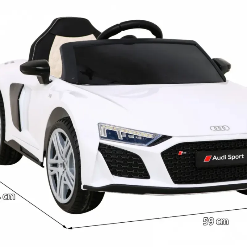Дитяча акумуляторна машинка Audi R8 LIFT Біла Дитяча акумуляторна машинка Audi R8 LIFT Біла