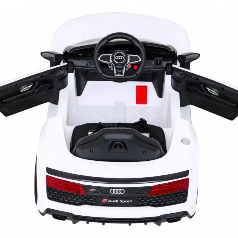 Дитяча акумуляторна машинка Audi R8 LIFT Біла Дитяча акумуляторна машинка Audi R8 LIFT Біла