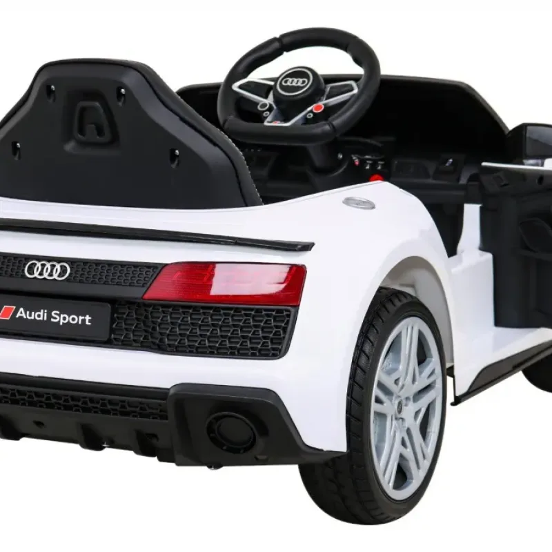 Дитяча акумуляторна машинка Audi R8 LIFT Біла Дитяча акумуляторна машинка Audi R8 LIFT Біла