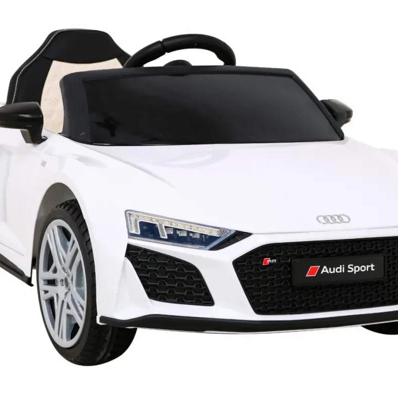 Дитяча акумуляторна машинка Audi R8 LIFT Біла Дитяча акумуляторна машинка Audi R8 LIFT Біла