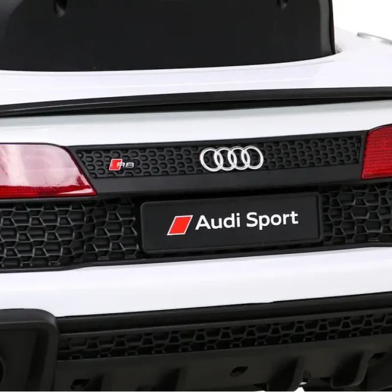 Дитяча акумуляторна машинка Audi R8 LIFT Біла Дитяча акумуляторна машинка Audi R8 LIFT Біла