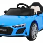 Дитяча акумуляторна машинка Audi R8 LIFT Синя