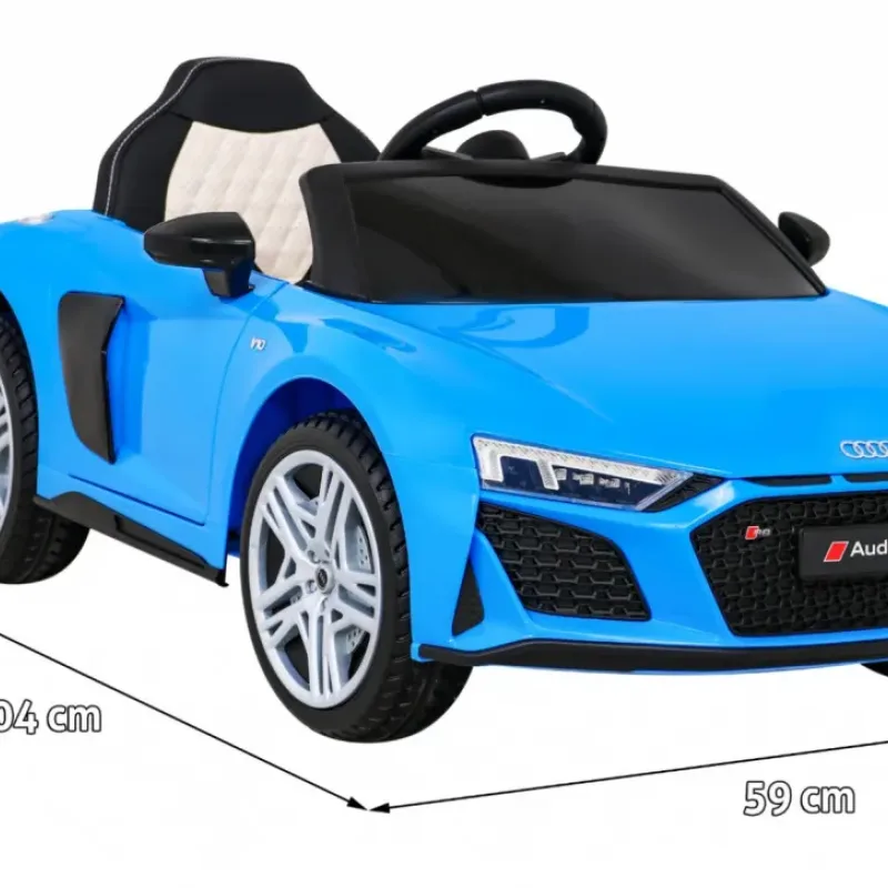 Дитяча акумуляторна машинка Audi R8 LIFT Синя Дитяча акумуляторна машинка Audi R8 LIFT Синя