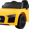 Дитяча акумуляторна машинка Audi R8 Spyder Жовта Дитяча акумуляторна машинка Audi R8 Spyder Жовта