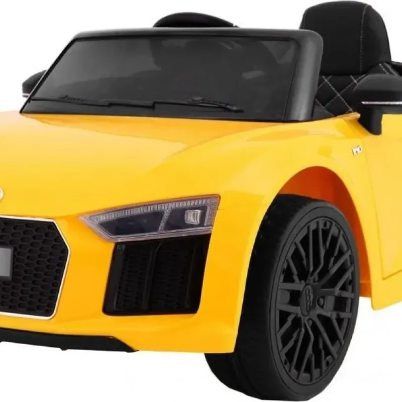 Дитяча акумуляторна машинка Audi R8 Spyder Жовта Дитяча акумуляторна машинка Audi R8 Spyder Жовта