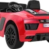 Дитяча акумуляторна машинка Audi R8 Spyder Червона