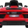 Дитяча акумуляторна машинка Audi R8 Spyder Червона