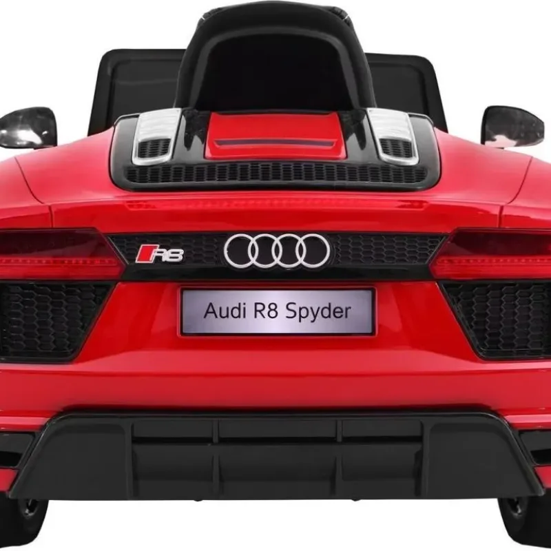 Дитяча акумуляторна машинка Audi R8 Spyder Червона
