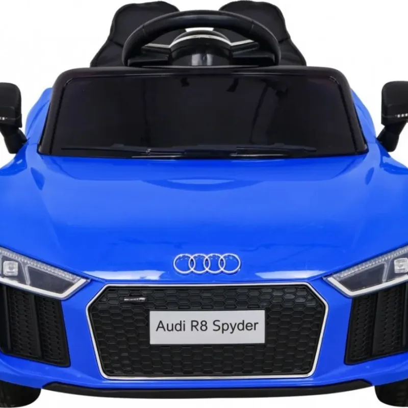 Дитяча акумуляторна машинка Audi R8 Синя