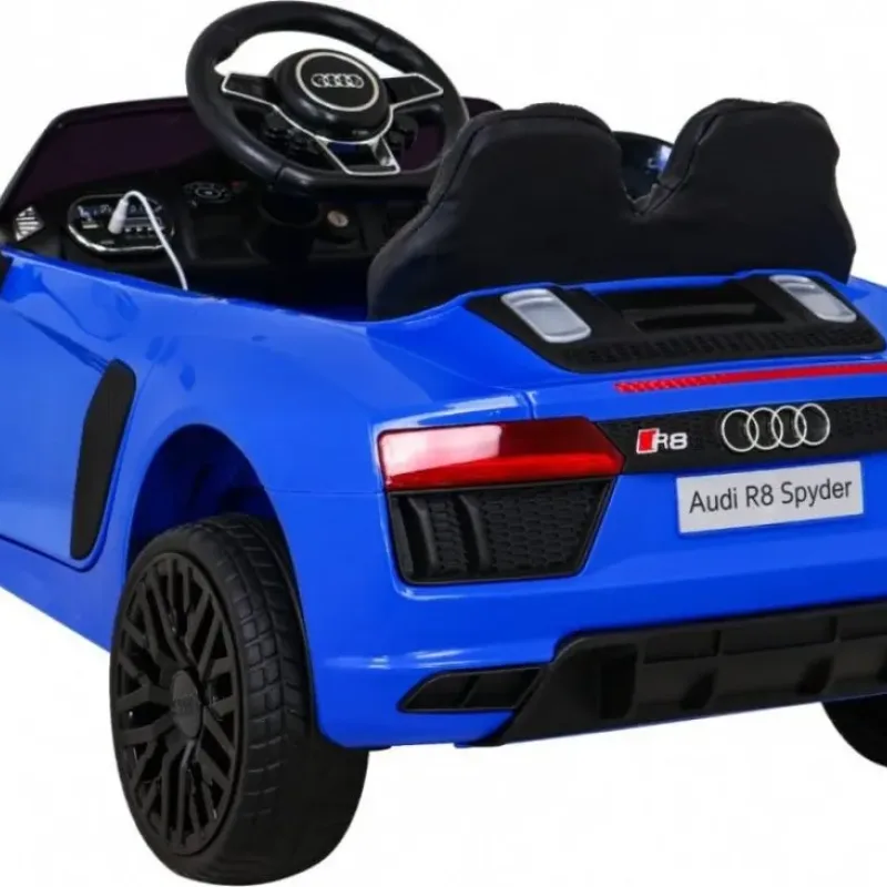 Дитяча акумуляторна машинка Audi R8 Синя Дитяча акумуляторна машинка Audi R8 Синя