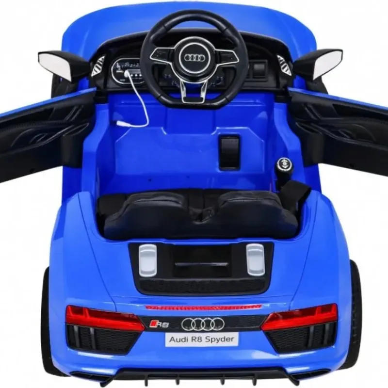 Дитяча акумуляторна машинка Audi R8 Синя Дитяча акумуляторна машинка Audi R8 Синя