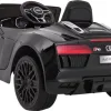 Дитяча акумуляторна машинка Audi R8 Чорна Дитяча акумуляторна машинка Audi R8 Чорна