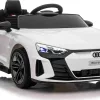 Дитяча акумуляторна машинка Audi RS E-Tron GT Біла