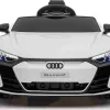 Дитяча акумуляторна машинка Audi RS E-Tron GT Біла