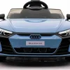 Дитяча акумуляторна машинка Audi RS E-Tron GT Синя