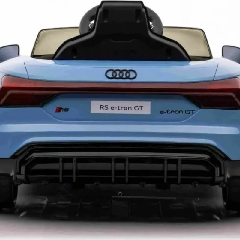 Дитяча акумуляторна машинка Audi RS E-Tron GT Синя