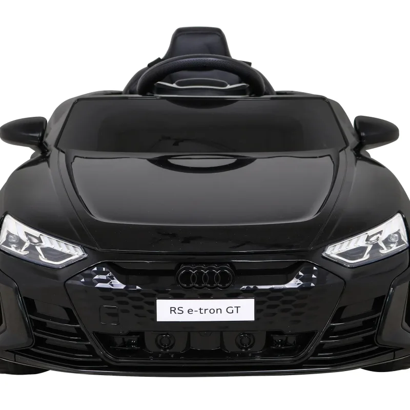 Дитяча акумуляторна машинка Audi RS E-Tron GT Чорна