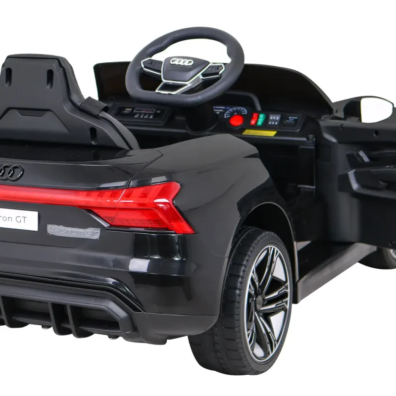 Дитяча акумуляторна машинка Audi RS E-Tron GT Чорна