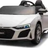 Дитяча акумуляторна машинка Audi Spyder R8 LIFT Біла