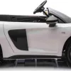 Дитяча акумуляторна машинка Audi Spyder R8 LIFT Біла