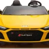Дитяча акумуляторна машинка Audi Spyder R8 LIFT Жовта Дитяча акумуляторна машинка Audi Spyder R8 LIFT Жовта