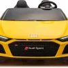 Дитяча акумуляторна машинка Audi Spyder R8 LIFT Жовта Дитяча акумуляторна машинка Audi Spyder R8 LIFT Жовта