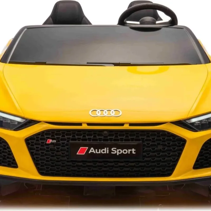 Дитяча акумуляторна машинка Audi Spyder R8 LIFT Жовта Дитяча акумуляторна машинка Audi Spyder R8 LIFT Жовта
