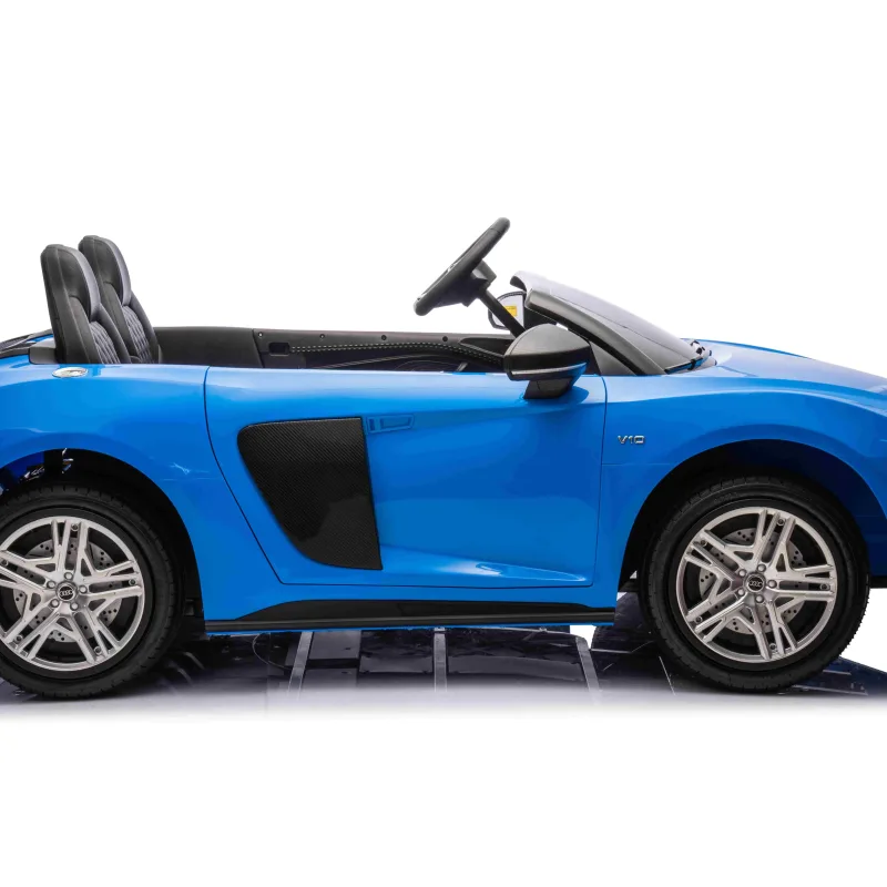 Дитяча акумуляторна машинка Audi Spyder R8 LIFT Синя Дитяча акумуляторна машинка Audi Spyder R8 LIFT Синя