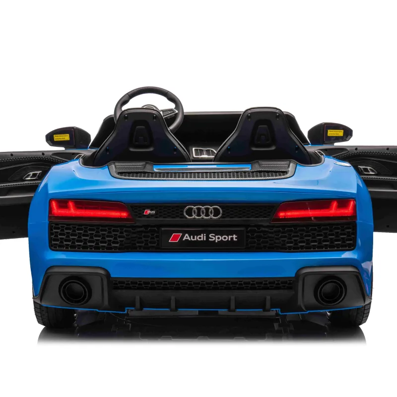 Дитяча акумуляторна машинка Audi Spyder R8 LIFT Синя Дитяча акумуляторна машинка Audi Spyder R8 LIFT Синя