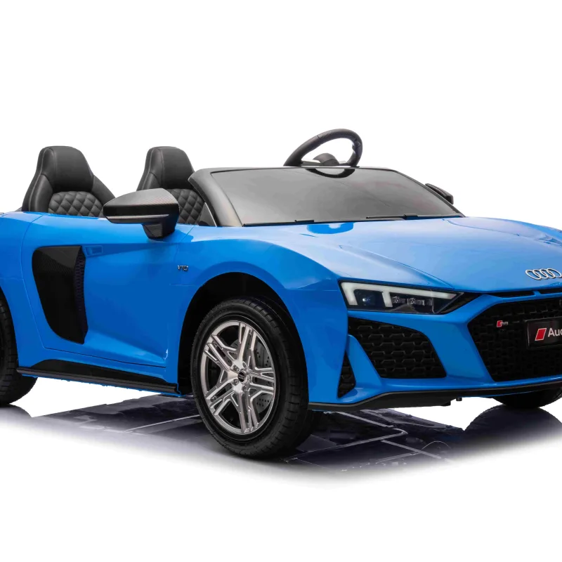 Дитяча акумуляторна машинка Audi Spyder R8 LIFT Синя Дитяча акумуляторна машинка Audi Spyder R8 LIFT Синя