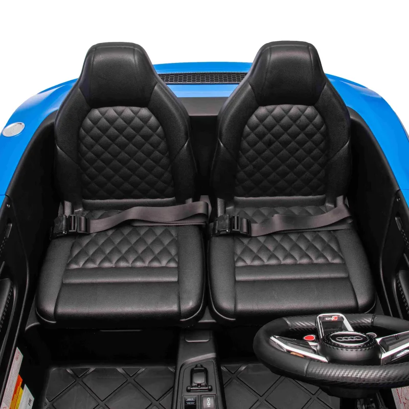 Дитяча акумуляторна машинка Audi Spyder R8 LIFT Синя Дитяча акумуляторна машинка Audi Spyder R8 LIFT Синя
