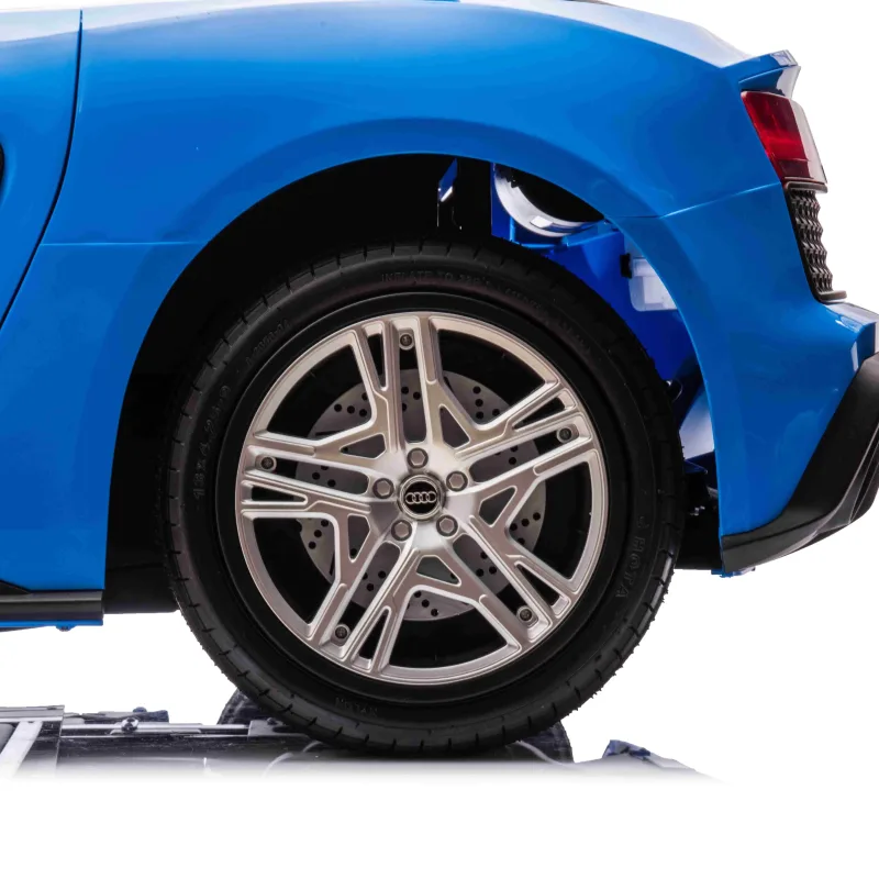 Дитяча акумуляторна машинка Audi Spyder R8 LIFT Синя Дитяча акумуляторна машинка Audi Spyder R8 LIFT Синя