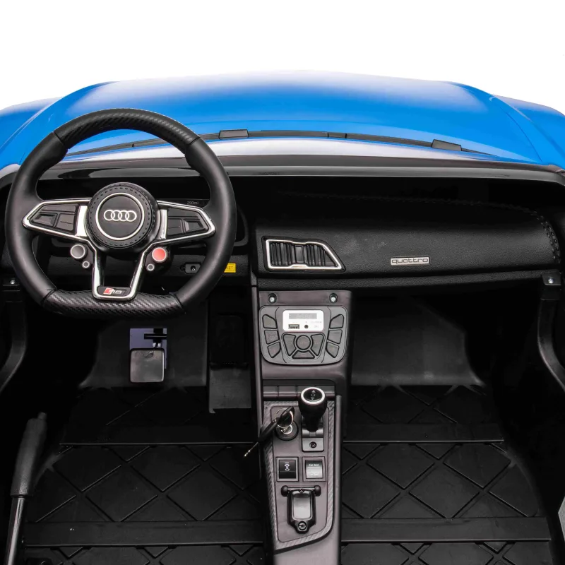Дитяча акумуляторна машинка Audi Spyder R8 LIFT Синя Дитяча акумуляторна машинка Audi Spyder R8 LIFT Синя