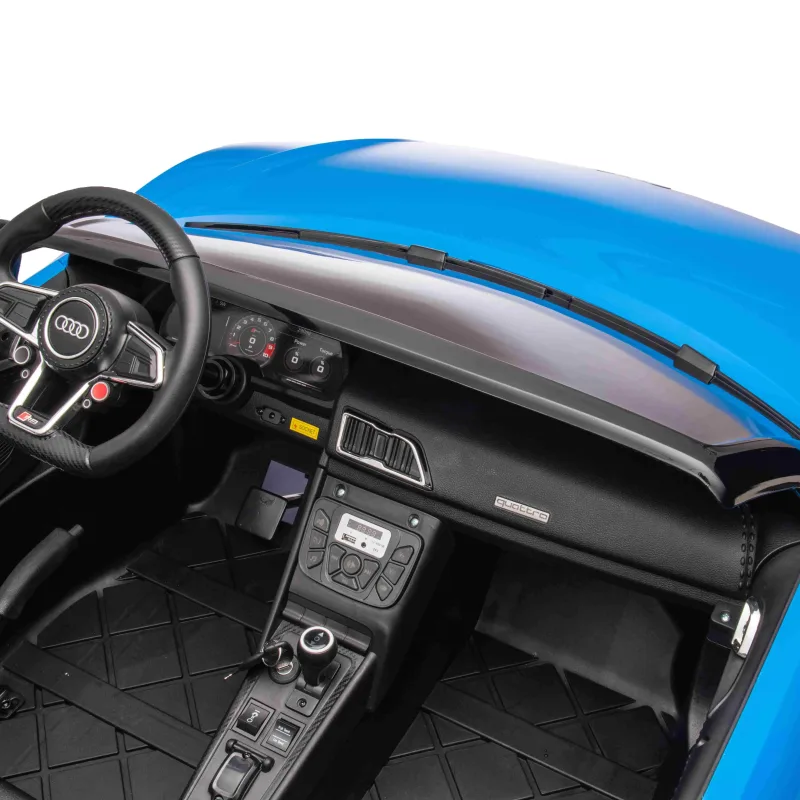 Дитяча акумуляторна машинка Audi Spyder R8 LIFT Синя Дитяча акумуляторна машинка Audi Spyder R8 LIFT Синя