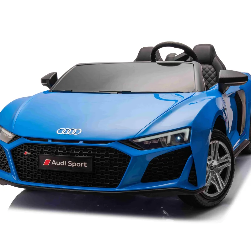 Дитяча акумуляторна машинка Audi Spyder R8 LIFT Синя Дитяча акумуляторна машинка Audi Spyder R8 LIFT Синя