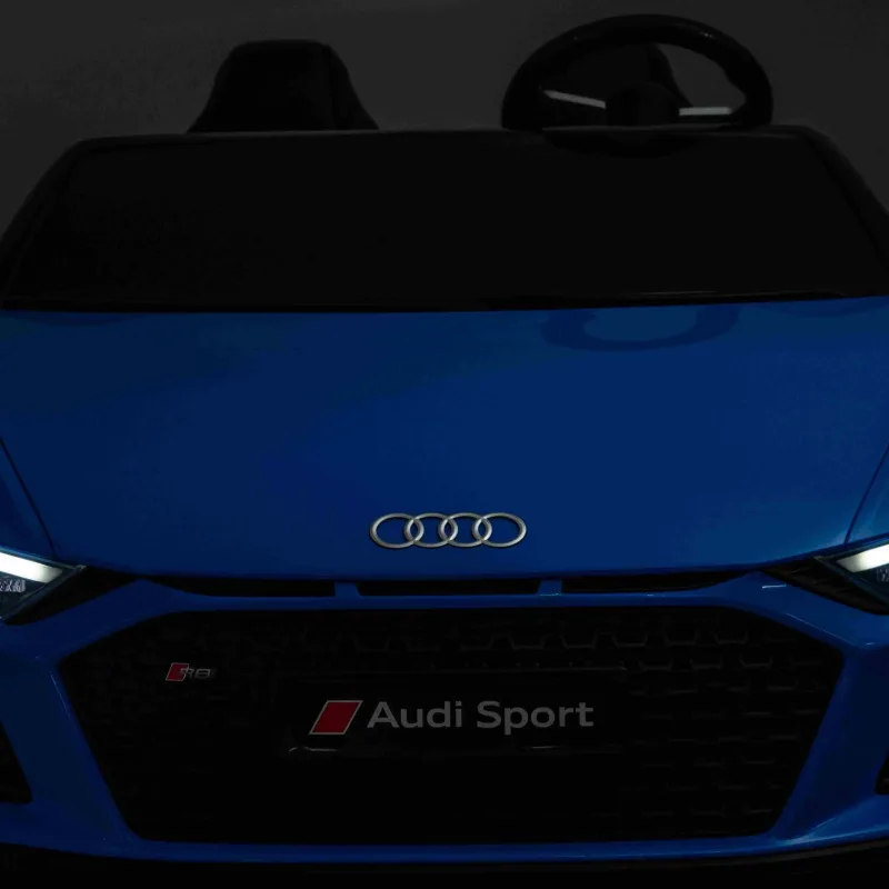 Дитяча акумуляторна машинка Audi Spyder R8 LIFT Синя Дитяча акумуляторна машинка Audi Spyder R8 LIFT Синя