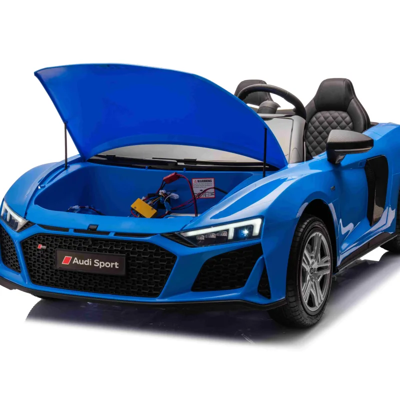 Дитяча акумуляторна машинка Audi Spyder R8 LIFT Синя Дитяча акумуляторна машинка Audi Spyder R8 LIFT Синя