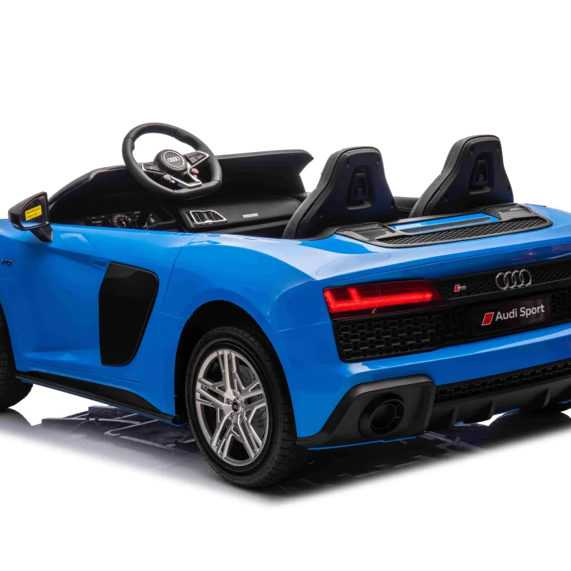 Дитяча акумуляторна машинка Audi Spyder R8 LIFT Синя Дитяча акумуляторна машинка Audi Spyder R8 LIFT Синя